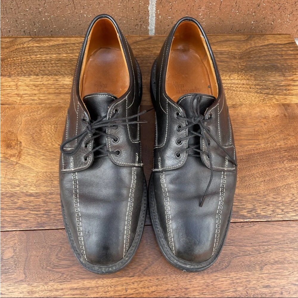 Allen Edmonds Mapleton  Black Leather Dress Shoes Size 8